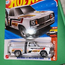 Hot Wheels 1978 Dodge LIL Red Express Truck