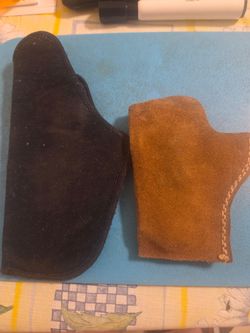 Two holsters for small gun great shspe