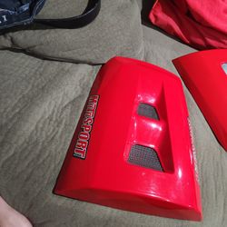 Motorcycle Passanger Seat Cap/Cover 2x