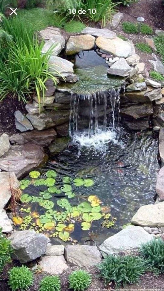 Landscape And Waterfalls