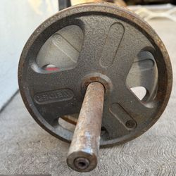 Weights Plates, olympic bar and stand