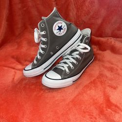 Like new Converse All Stars Grey High Tops Men’s size 5.5, Women’s size 7.5
