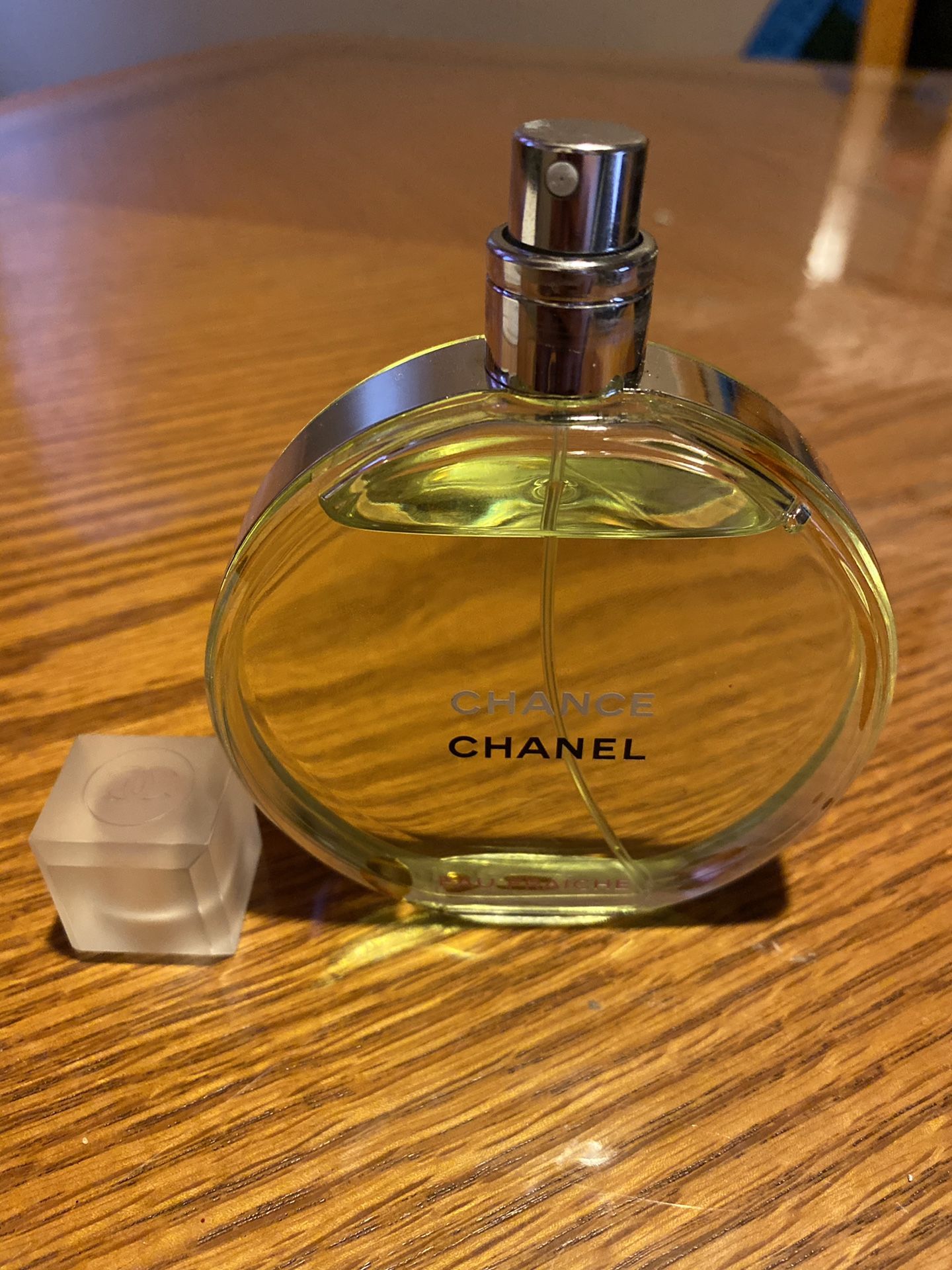 Chanel Chance Eau Fraiche Eau De Toilette 3.4 Oz. Tester (BOTTLE ONLY, NO TESTER BOX)100% AUTHENTIC! WOMEN PERFUME (BRAND NEW) PLEASE READ DESCRIPTION
