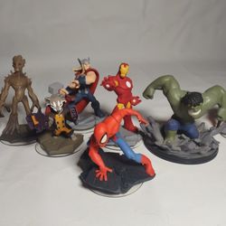 9 Disney Infinity 2.0 Figures Marvel Universe (1 Incredible Hulk Q Fig 2016) $35 For Best Off