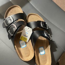 Black Sandals With Straps