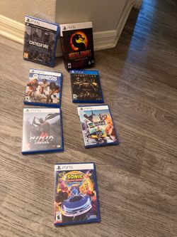 PlayStation 5 and PlayStation 4 Disc Games