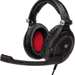 Sennheiser EPOS Game Zero Gaming Headset - Black, Stereo, Mini Phone (3.5mm), Wired, Over-the-Head, Binaural, Circumaural, Noise-Canceling, Unidirecti