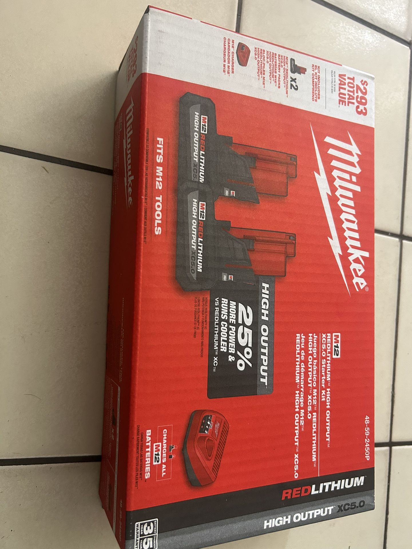 Milwaukee M12 High Output Dual 5.0 Starter Kit