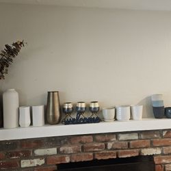 Vases, Plant Holders, Candle Holders Galore