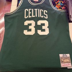 Boston Celtics Mitchell N Ness Throwback Jersey Sz Large