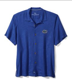 Tommy Bahama Florida Gators Camp Shirt Brand New Size Small