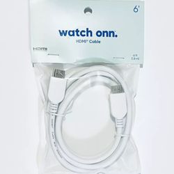 watch onn. 6’ HDMI Cable, BRAND NEW!!