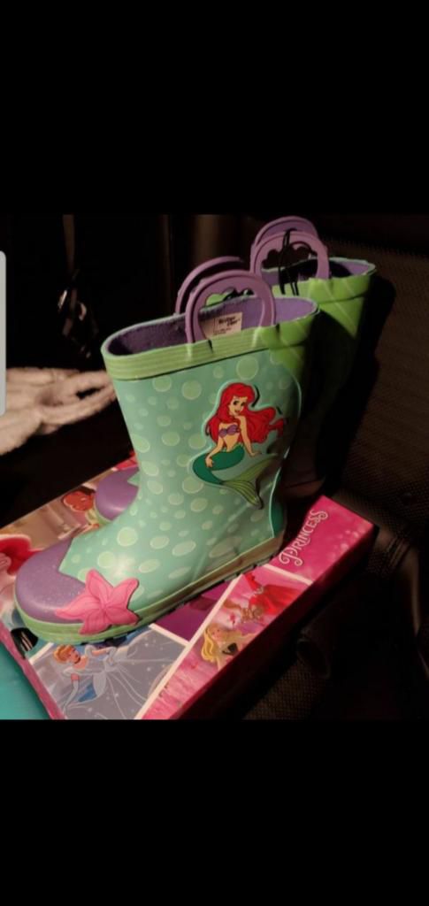 Rain boots mermaid