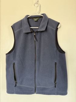 Eddie Bauer Fleece Zip Up Vest 