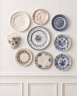 Curated Vintage Plate Wall Collection | 8 pieces