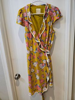 Retro wrap dress