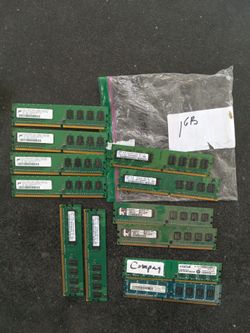 Mixed DDR2 Desktop RAM Lot