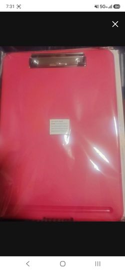Pink clipboard