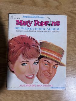 Songs From Walt Disneys Mary Poppins For Simplified Piano 13 Songs Vintage 1964