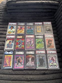 Sport and Pokemon graded cards lot