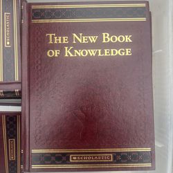The New Book Of Knowledge Encyclopedia Set 