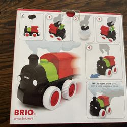 BRIO - 30411 Steam & Go Train | Toy Train Engine for Toddlers and Preschoolers 