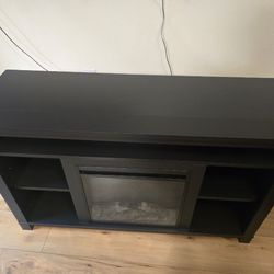 Tv 55 Inch Stand With Fireplace