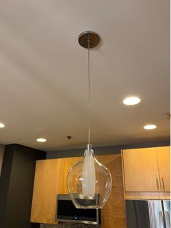 Set of 3 Kuzco Lighting "Victoria" LED Pendant Lights — Chrome