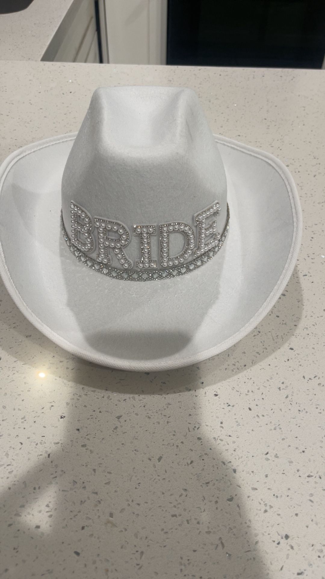 Bride Cow Girl Hat