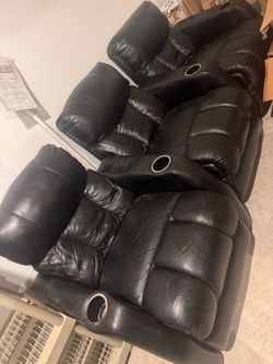 Set of 3 recliners