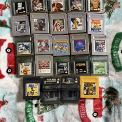 Game Boy And Game boy Color Games 