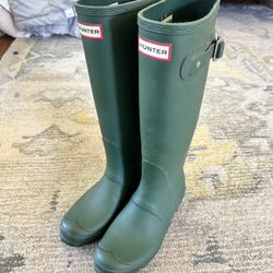Hunter Boots Green Size 7