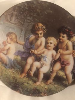 Romantic Cherub Angel Tins (4)**