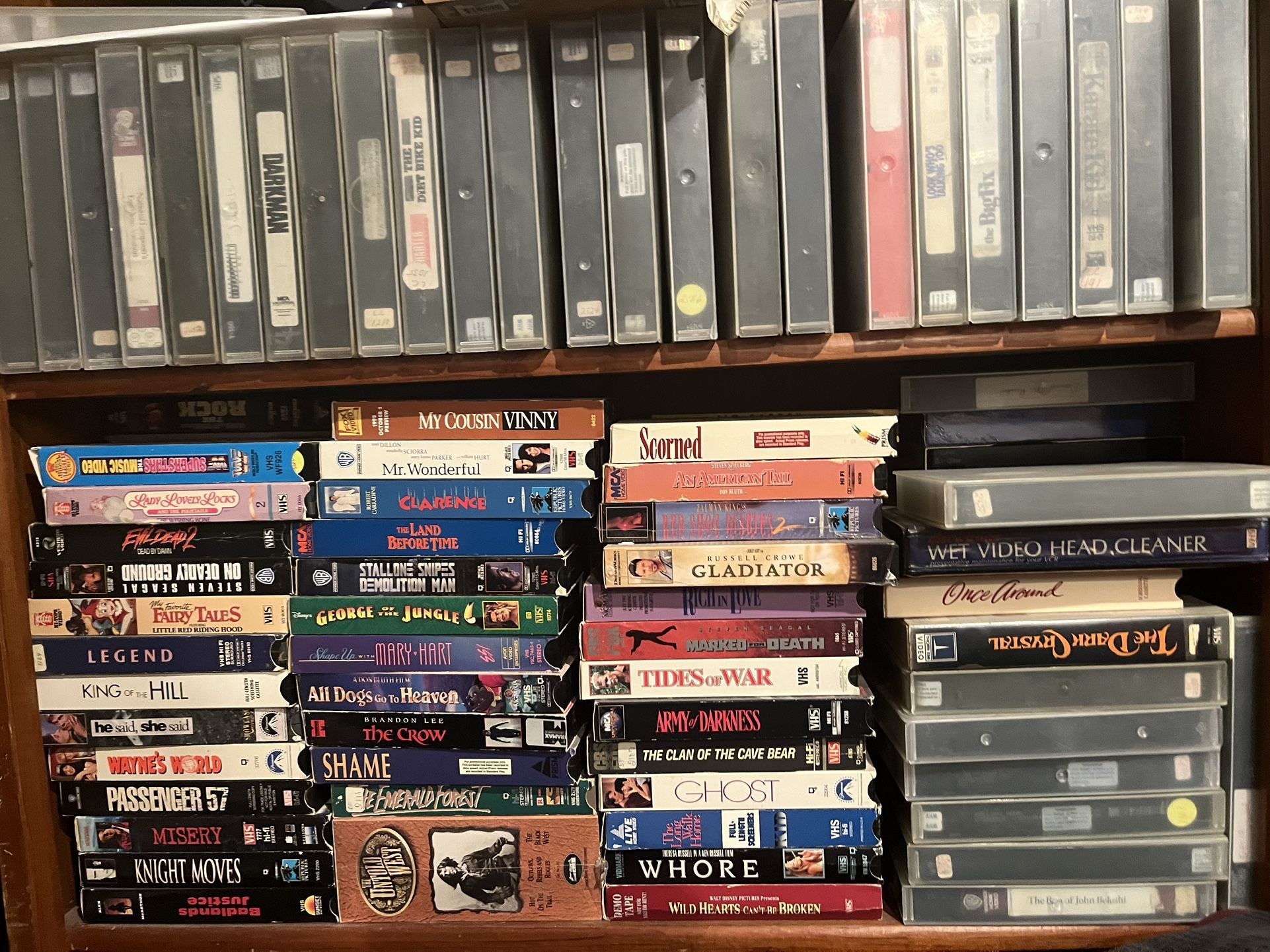 Your Favorite Movie On DVD Or VHS