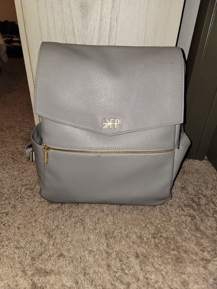 Freshly Picked Classic Diaper Bag - Stone