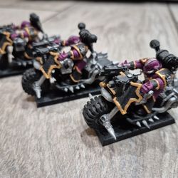 Warhammer 40K Chaos Space Marines Bikers