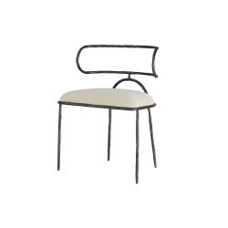 Arteriors Aisha Dining Chair in Black
