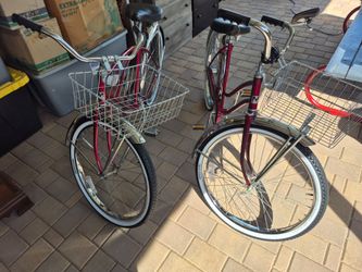 HIS and HER // VINTAGE 1985 - 26" BEACH CRUISE MURRAY MONTERREY BIKES
