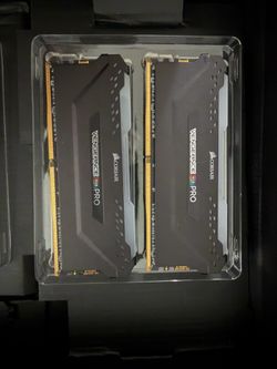 Corsair Vengeance RGB Pro 16GB (2x8GB) DDR4 3200MHz CL16 RGB RAM Black – CMW16GX4M2E3200C16