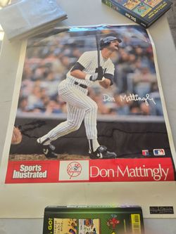 Don Mattingly Sports Illustrated Yankees Poster 17x24