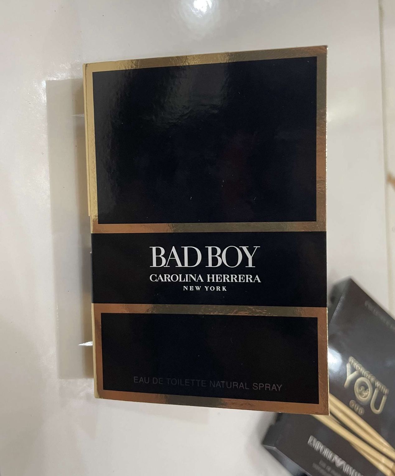 BAD BOY CAROLINA perfume sample (bottle)