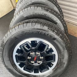 Brand New 18” Factory TRD 4Runner Rims & Michelin Trail Tires ~  For 2024 and newer applications   