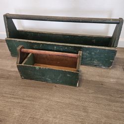 Antique Farmhouse Style Toolboxes