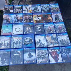 That what is the lowest. $15 each Cada Uno. I was asking for $20! Each I was selling. $15 each or 8 for $100! PS4 PS5 Games juegos. Playstation 4 Play