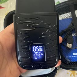 GLAKER Electric Razors for Men - Compact Foil Shaver with 3 Adjustable Speed & Extra Replacement Foil Blade, Cordless Barber Face Shavers for Bald Hea