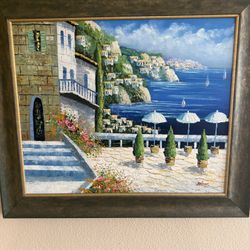Original Coastal Painting. 