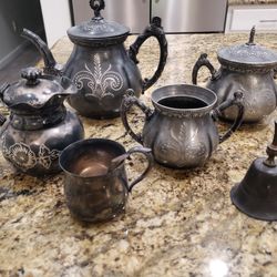 Vintage Silver Tea Set