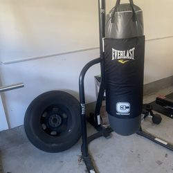 Everlast Punching Bag With Stand 
