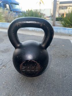 50 lb Cast Iron Kettlebell