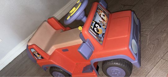 Bluey toy car electric